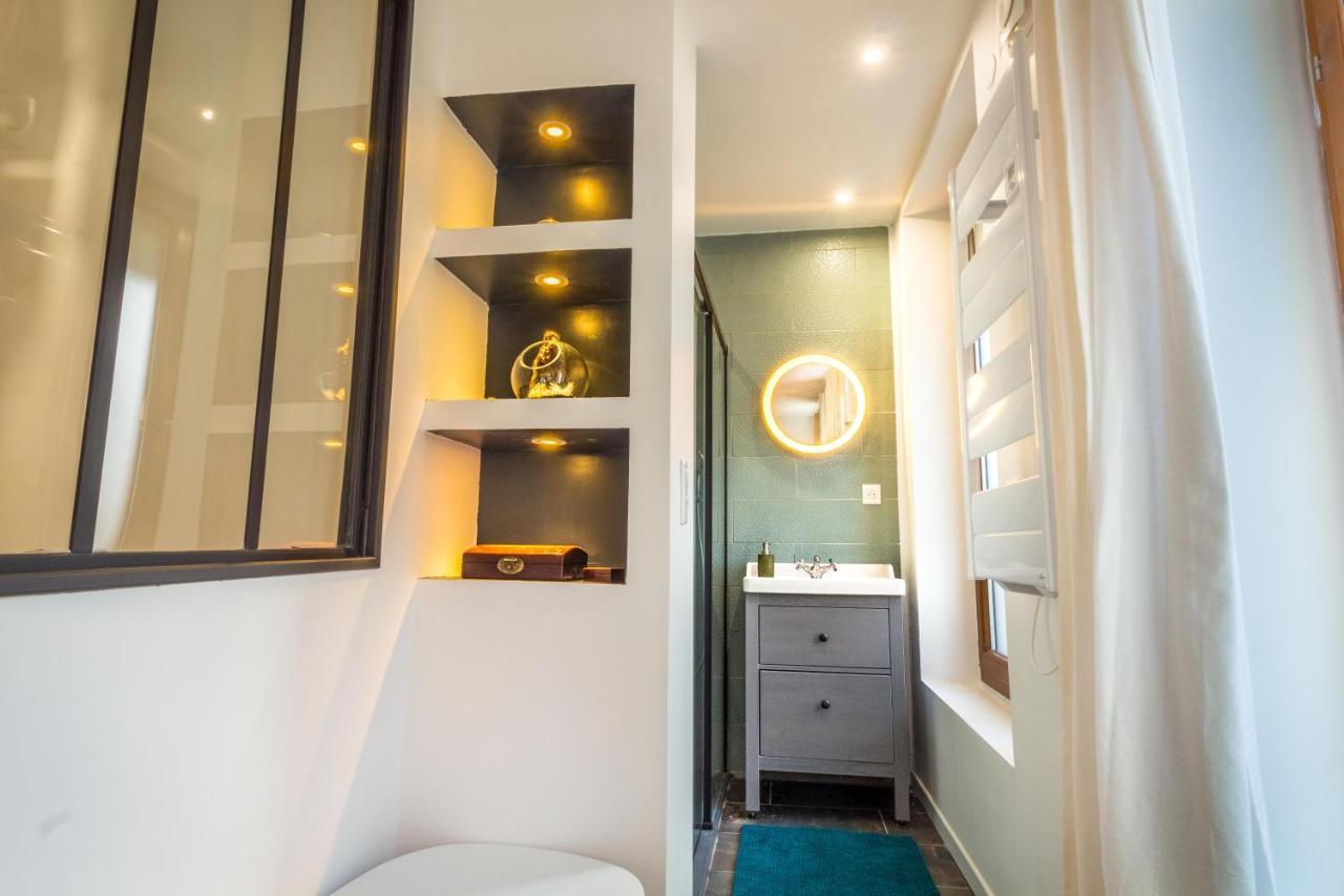 Sauna - Le Loft Des Remparts - Flobnb ラン エクステリア 写真