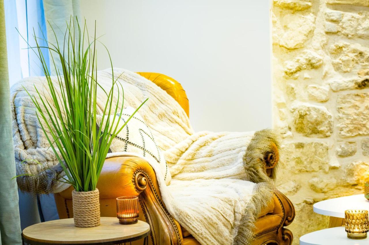 Sauna - Le Loft Des Remparts - Flobnb ラン エクステリア 写真